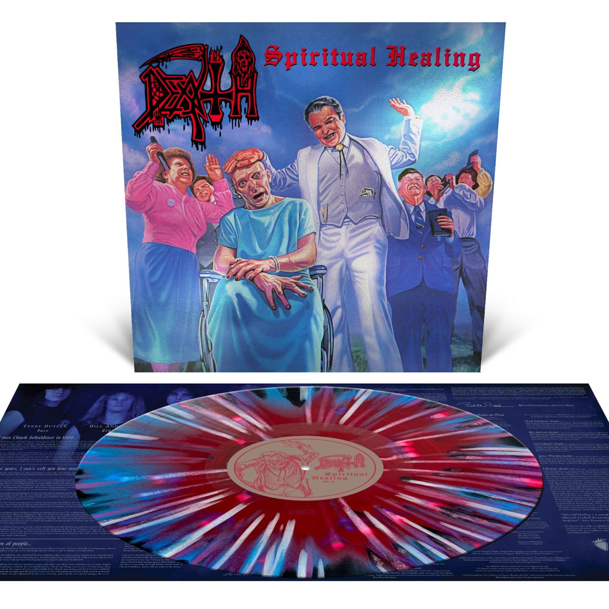 Death | Spiritual Healing (Colored Vinyl, Red, Blue, Black, Reissue) | Vinyl - 0