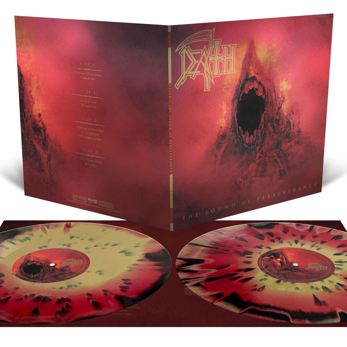 Death | The Sound of Perserverance (Colored Vinyl, Black, Red, Gold, Splatter) (2 Lp's) | Vinyl - 0