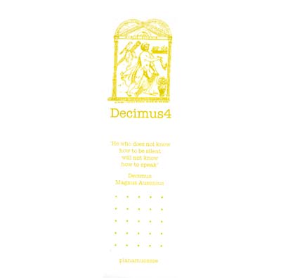 DECIMUS - Decimus 4 | Vinyl