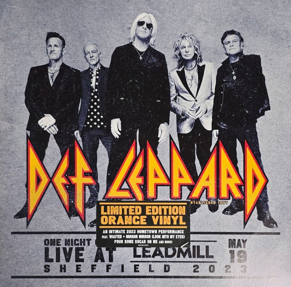 Def Leppard - One Night Only: Live At The Leadmill 2023 (Limited Edition, Orange Colored Vinyl) (2 Lp's) | Vinyl