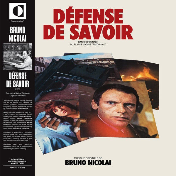 BRUNO NICOLAI - Defense De Savoir | Vinyl