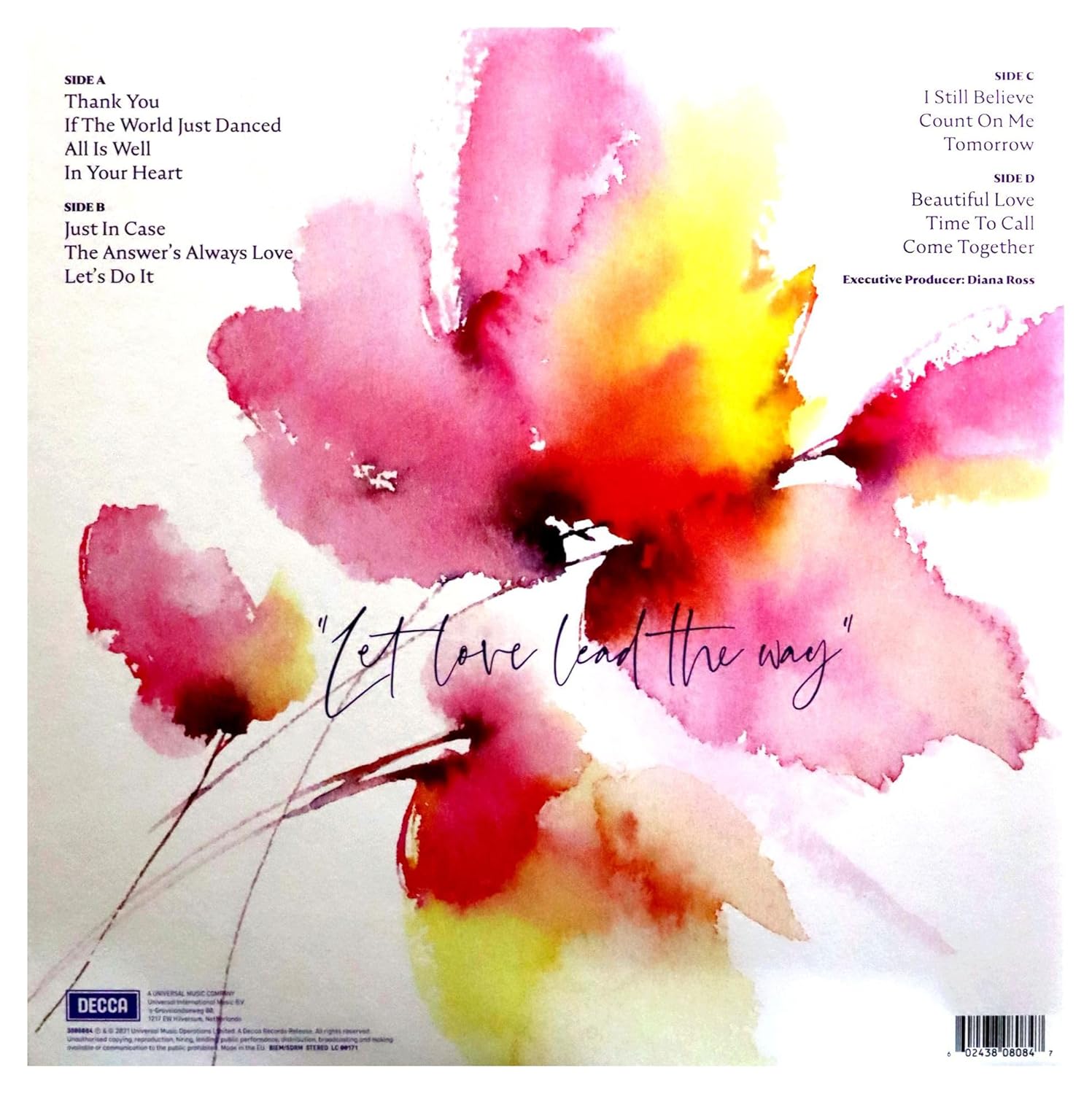 Diana Ross | Thank You (Limited Edition, Marbled Rosa Colored Vinyl) (2 Lp's) | Vinyl