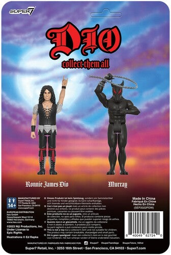 Dio | Super7 - Dio ReAction Wave 1 - Ronnie James Dio (Collectible, Figure, Action Figure) | Action Figure