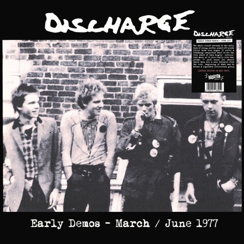 Discharge - Early Demos: March / June 1977 (Limited Edition, Red Vinyl) | Vinyl