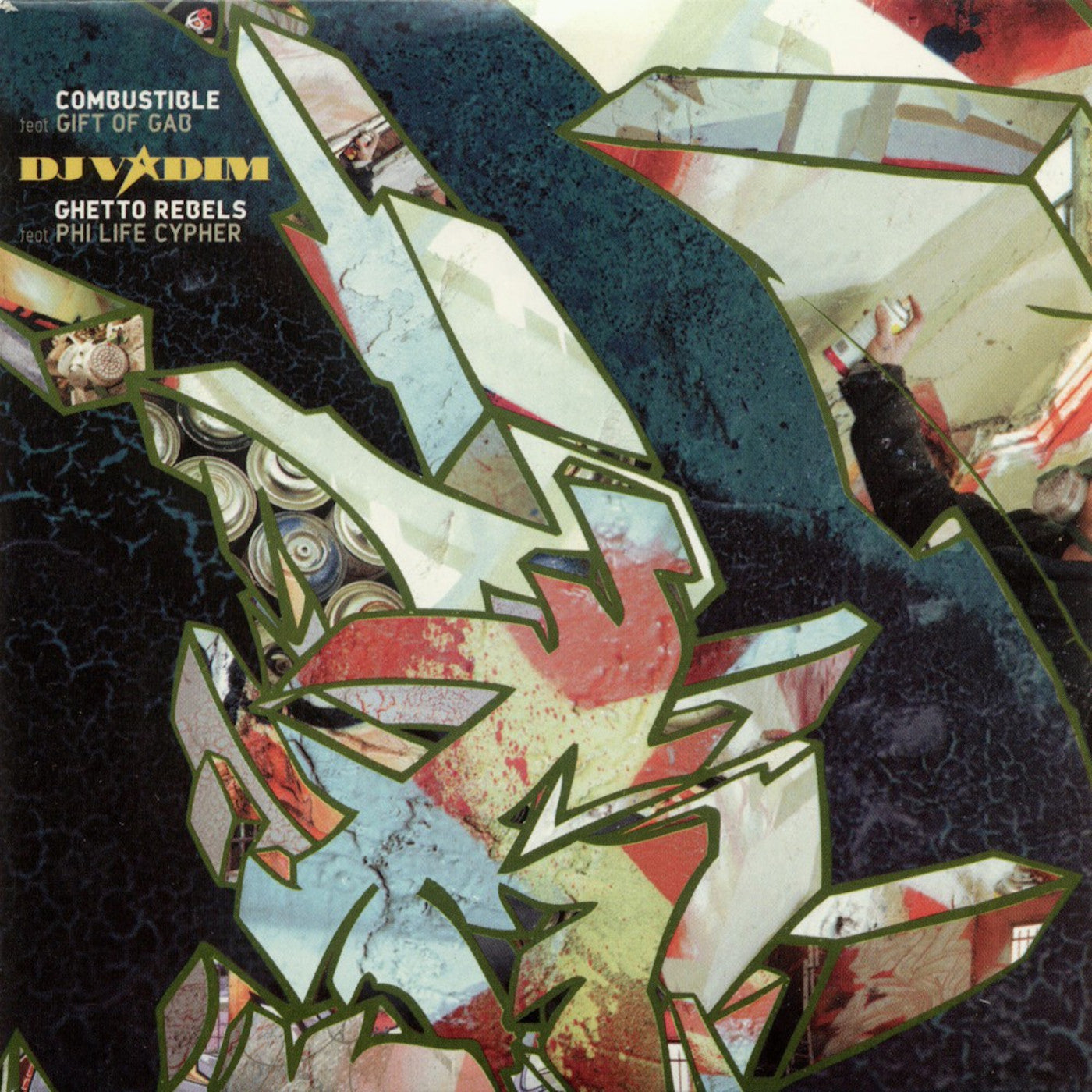 Dj Vadim - Combustible Ft. Gift Of Gab | Vinyl