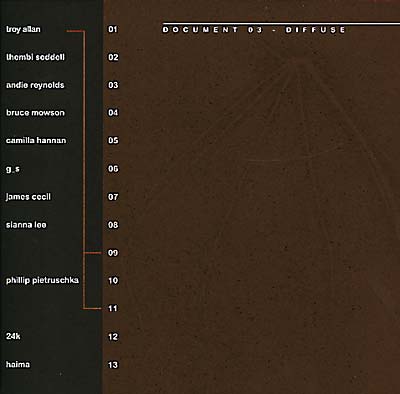 VA - Document 03: Diffuse | CD