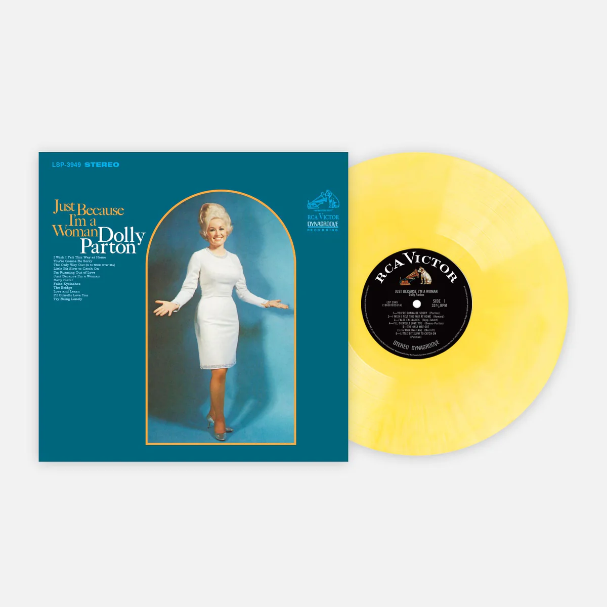 Dolly Parton | Just Because I'm a Woman (Limited Edition, Canary Yellow Colored Vinyl) | Vinyl