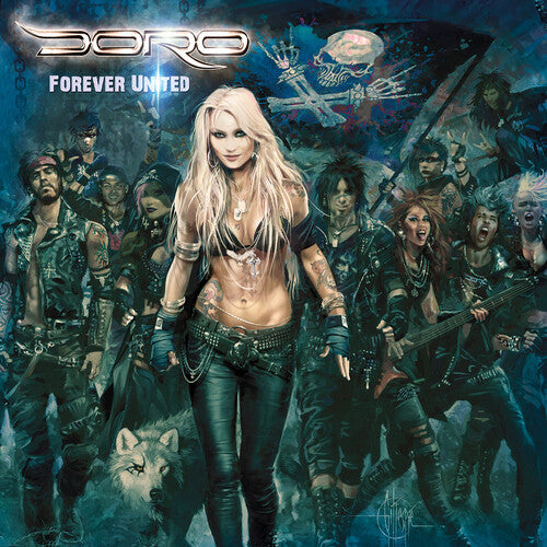 Doro | Forever United (Limited Edition, Translucent Green Colored Vinyl, Gatefold LP Jacket) (2 Lp's) | Vinyl