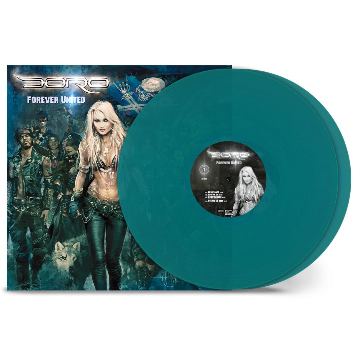 Doro | Forever United (Limited Edition, Translucent Green Colored Vinyl, Gatefold LP Jacket) (2 Lp's) | Vinyl