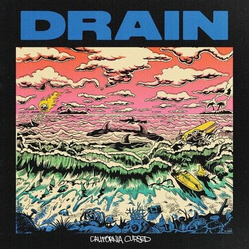 Drain | California Cursed (Blue Colored Vinyl) | Vinyl