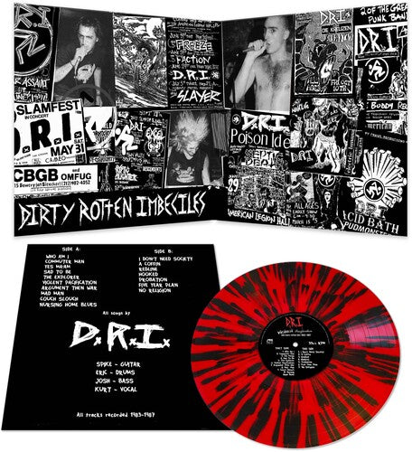 D.R.I. | Violent Pacification & More Rotten Hits 1983-1987 (Colored Vinyl, Red, Splatter) | Vinyl