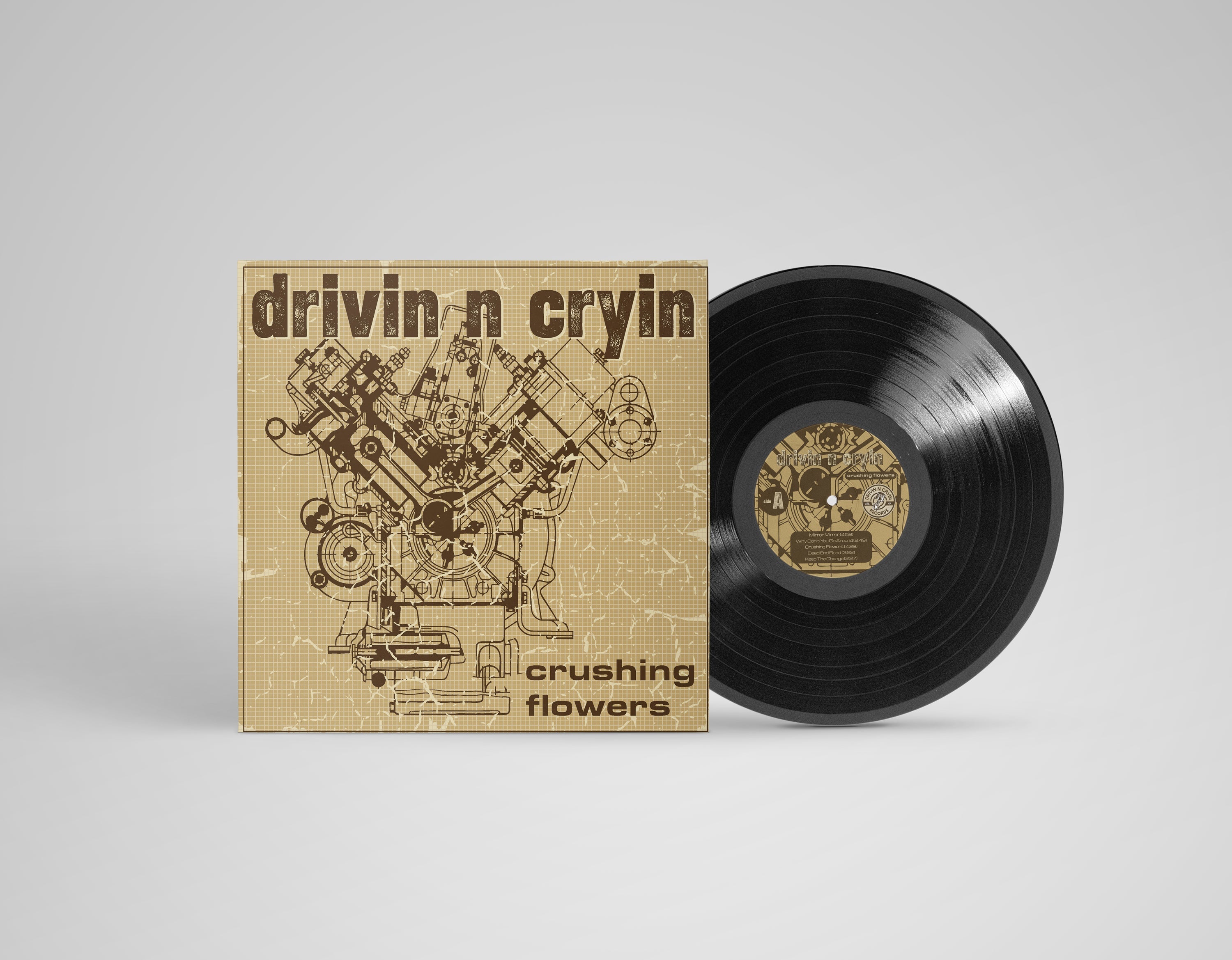 Drivin N Cryin - Crushing Flowers (Black Vinyl) | Vinyl