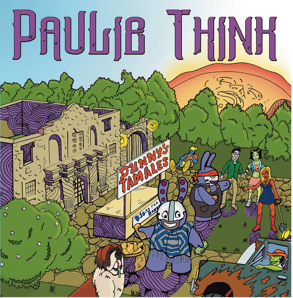 Paulie Think - Dunny's Tamales (BLUE VINYL) | Vinyl