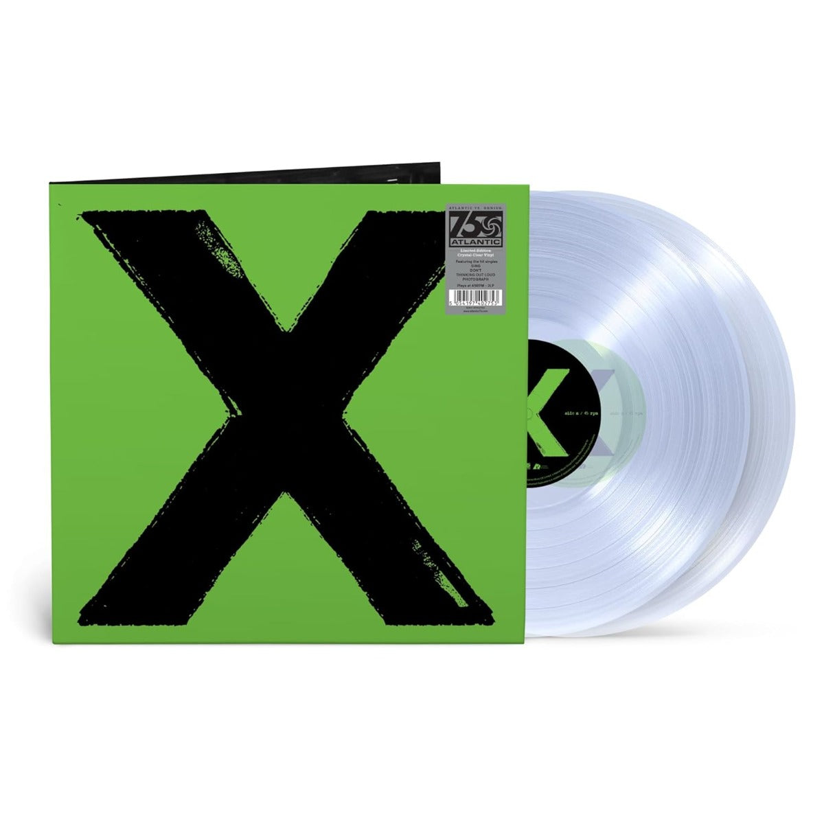 Ed Sheeran - X (Clear Vinyl, 45 RPM) ( 2 Lp's) | Vinyl