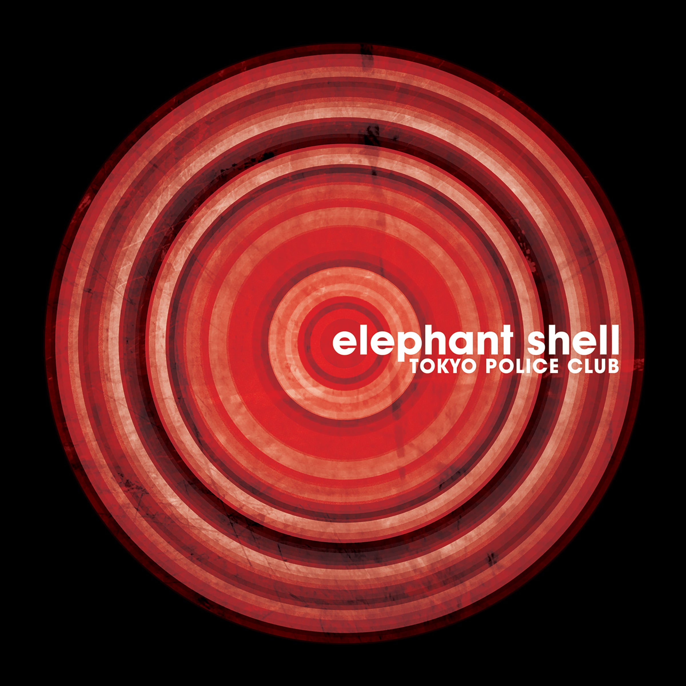 Tokyo Police Club - Elephant Shell (BLACK, RED, & WHITE TRI-COLOR VINYL) | Vinyl