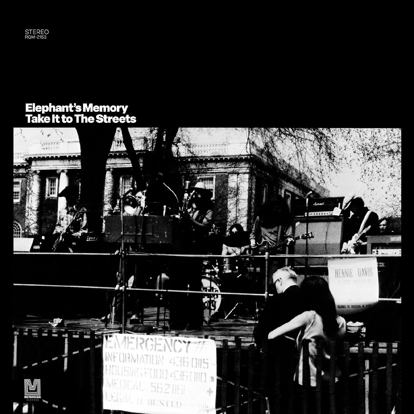 Elephant'S Memory - Take It To The Streets - Remastered (Clear With Black Swirl Vinyl) | Vinyl