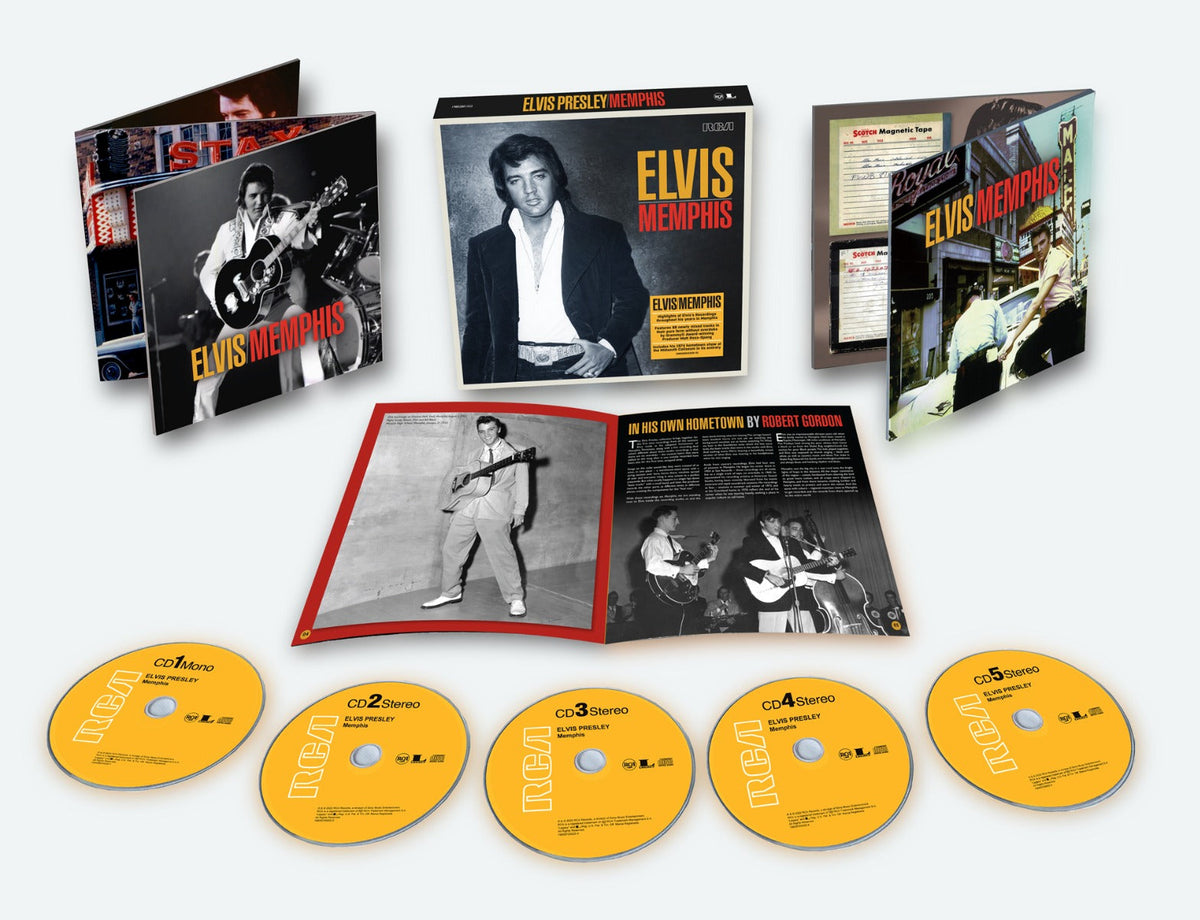 Elvis Presley - Memphis (Remixed) (Box Set) (5 Cd's) | CD