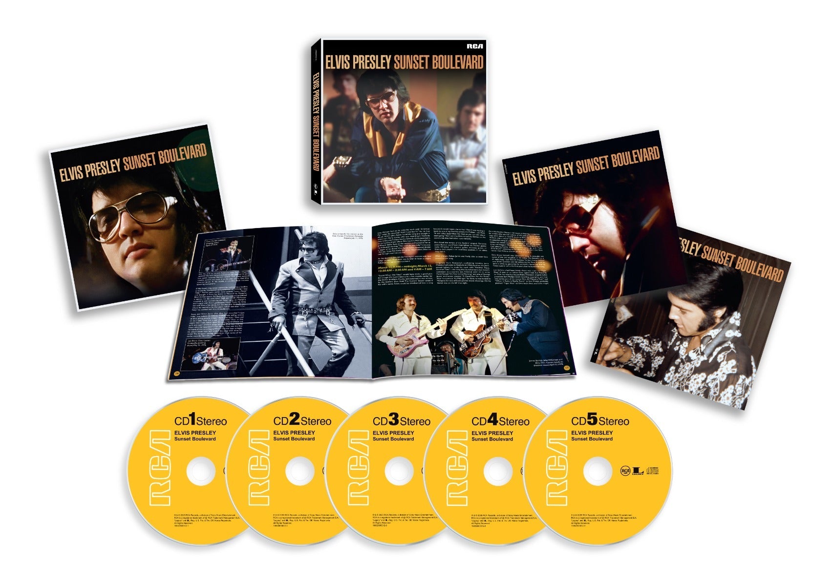 Elvis Presley - Sunset Boulevard (5CD Box Set) | CD