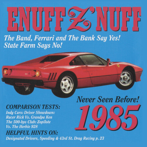 Enuff Z'nuff - 1985 (Colored Vinyl, Blue & Red Splatter, Reissue) | Vinyl