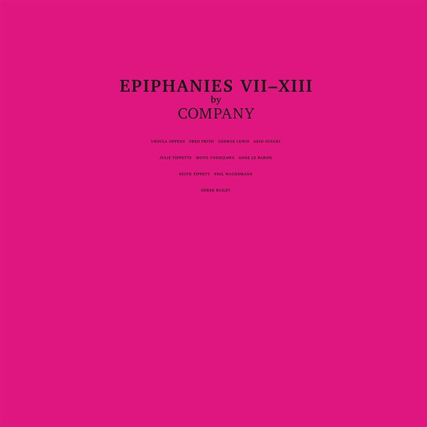 COMPANY - Epiphanies VII-XIII | Vinyl