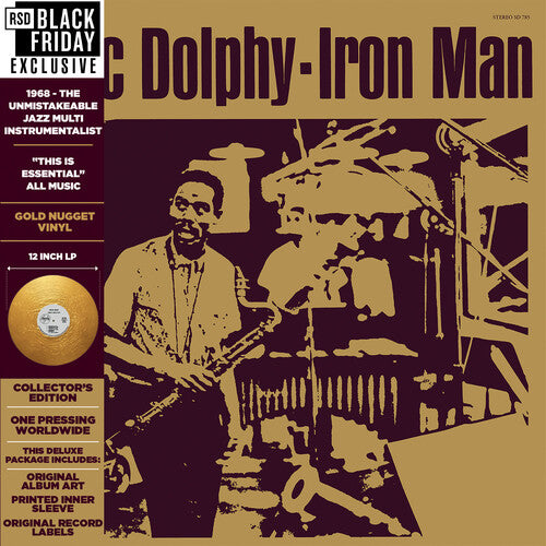Eric Dolphy - Iron Man (Colored Vinyl, RSD Exclusive, Gold)(RSD11.24.23) | Vinyl