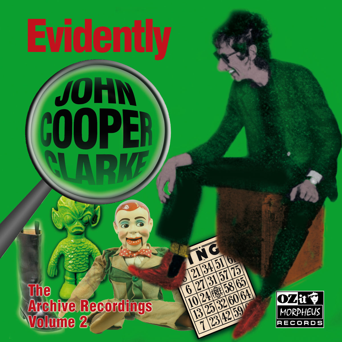 John Cooper Clarke - Evidently John Cooper Clarke ( Archive Recordings Volume 2) | CD
