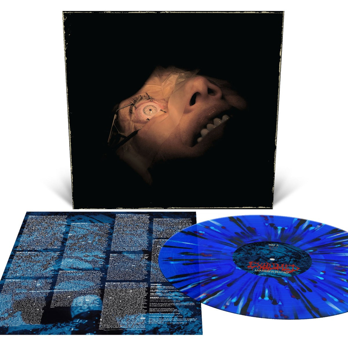 Exhumed | Anatomy Is Destiny (Royal Blue with Splatter) | Vinyl