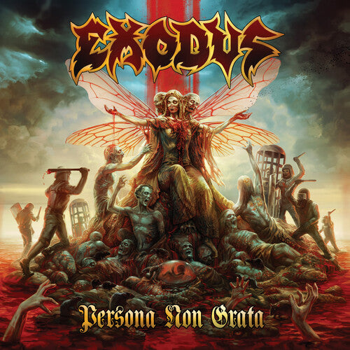 Exodus | Persona Non Grata (Clear W/ Gold & Black & Turquoise Splatter Colored Vinyl) (2 Lp's) | Vinyl