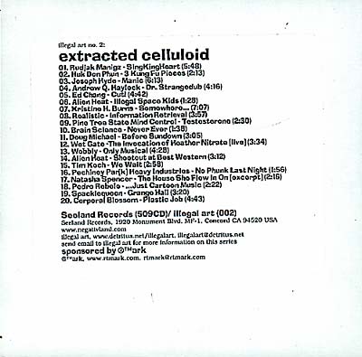 VA - Extracted Celluloid | CD