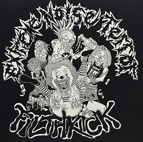 Extreme Noise Terror/ Filthkick | In It For Life (Clear Vinyl) | Vinyl