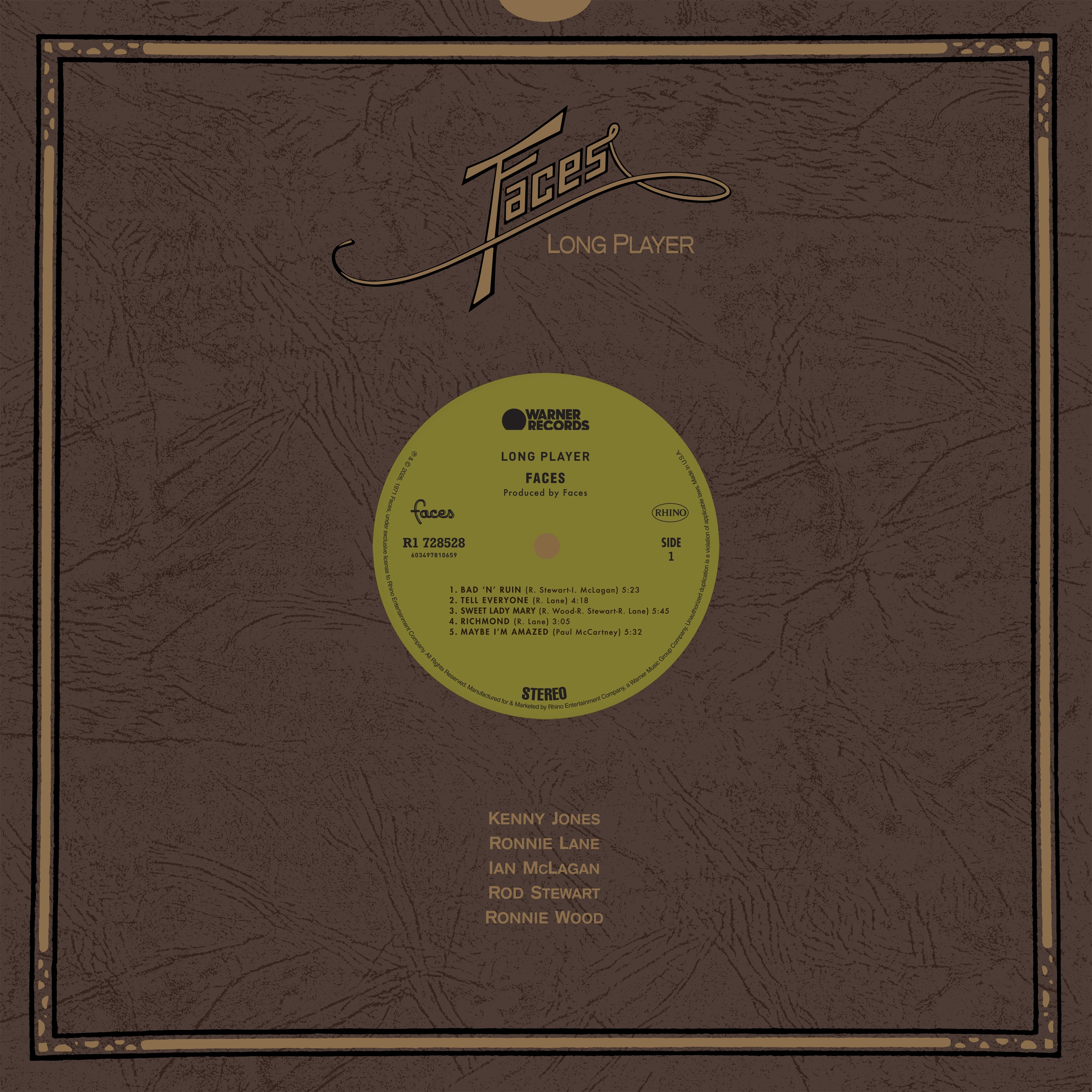 Faces | Long Player | Vinyl