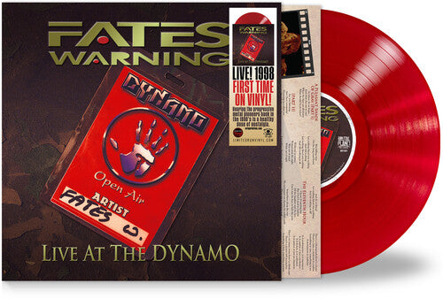 Fates Warning | Live at the Dynamo (Crimson Red Colored Vinyl, Red, Limited Edition, Remastered) | Vinyl