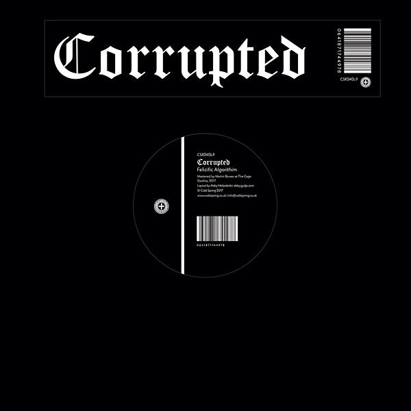 CORRUPTED - Felicific Algorithim | Vinyl