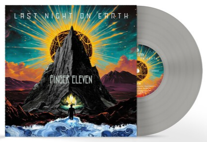 Finger Eleven | Last Night on Earth (Limited Edition, 140 Gram Silver Colored Vinyl, Gatefold LP Jacket) | Vinyl
