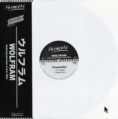 WOLFRAM (FEAT. HERCULES & LOVE AFFAIR) - Fireworks | Vinyl