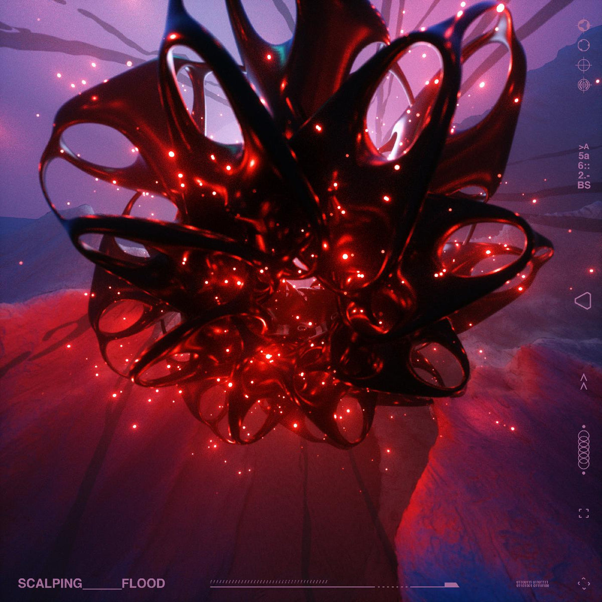 SCALPING - Flood (TRANSPARENT VIOLET VINYL) | Vinyl
