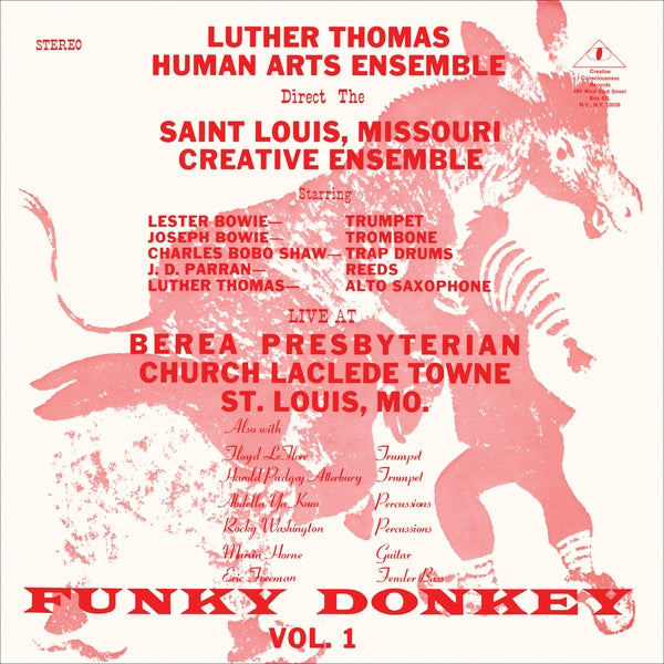 LUTHER THOMAS HUMAN ARTS ENSEMBLE - Funky Donkey Vol. 1 (1973) | Vinyl