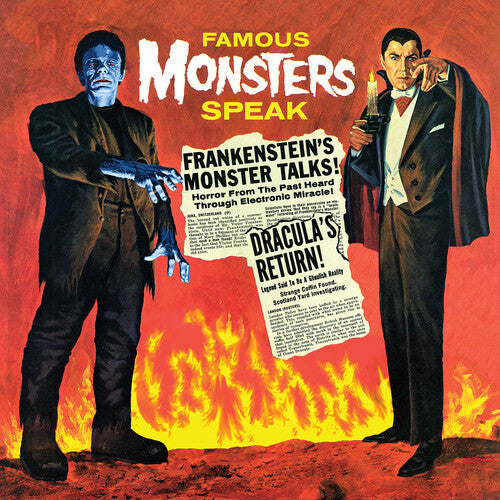 Gabriel Dell - Famous Monsters Speak (Colored Vinyl, Red, Black) | Vinyl