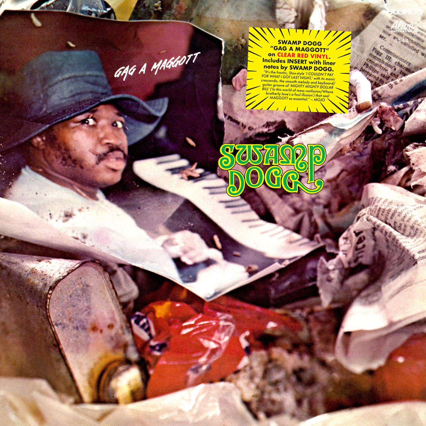 Swamp Dogg - Gag A Maggott (CLEAR RED VINYL) | Vinyl