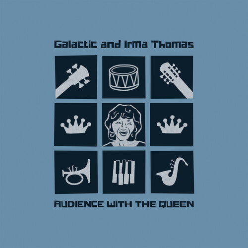 Galactic with Irma Thomas - Audience With The Queen (Clear with White Smoke Colored Vinyl) | Vinyl