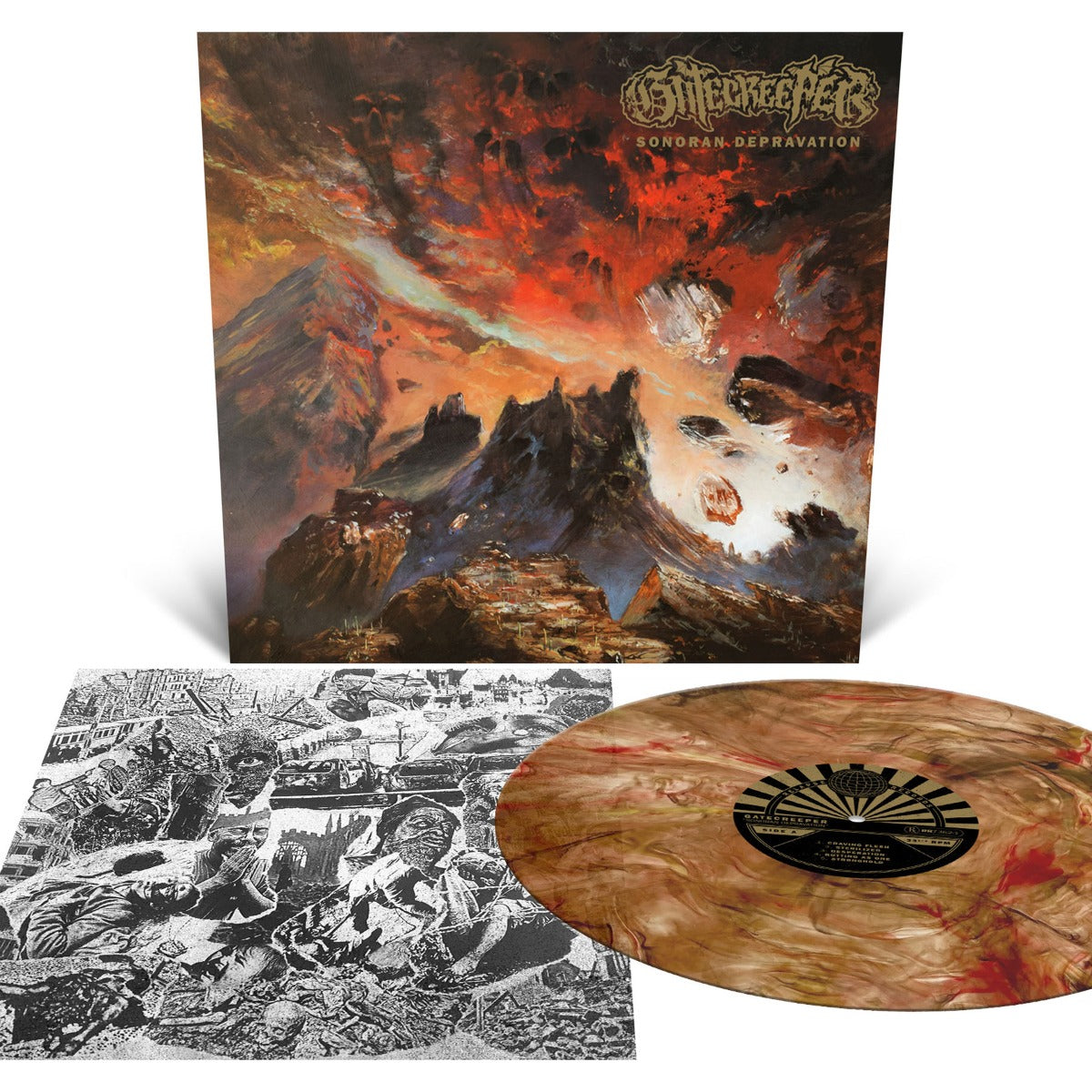 Gatecreeper - Sonoran Depravation (Marble Colored Vinyl) | Vinyl