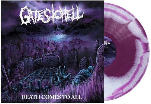 Gates to Hell - Death Comes to All (Limited Edition, Purple & White Swirl Colored Vinyl) | Vinyl