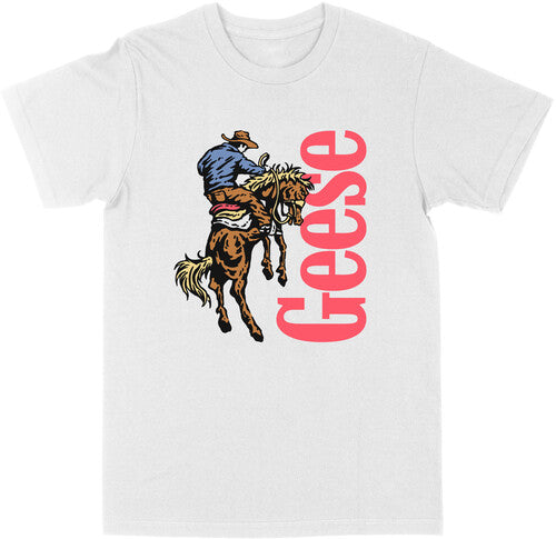Geese - Geese - 3D Cowboy - T-Shirt - X-Large (White) | Apparel