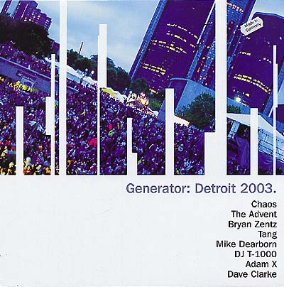 VA - Generator: Detroit 2003 | Vinyl