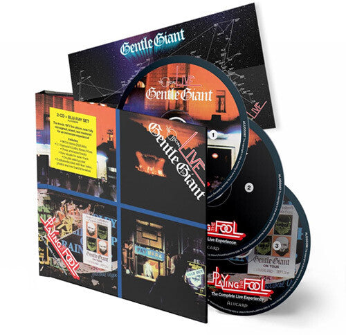 Gentle Giant - Playing the Fool: The Complete Live Experience (2 Cd's + Blu-Ray) | CD