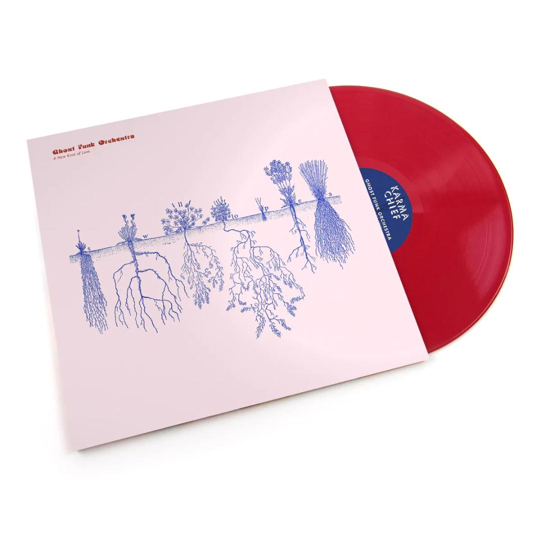 Ghost Funk Orchestra - A New Kind Of Love (Transparent Clear Red Vinyl, Indie Exclusive) | Vinyl
