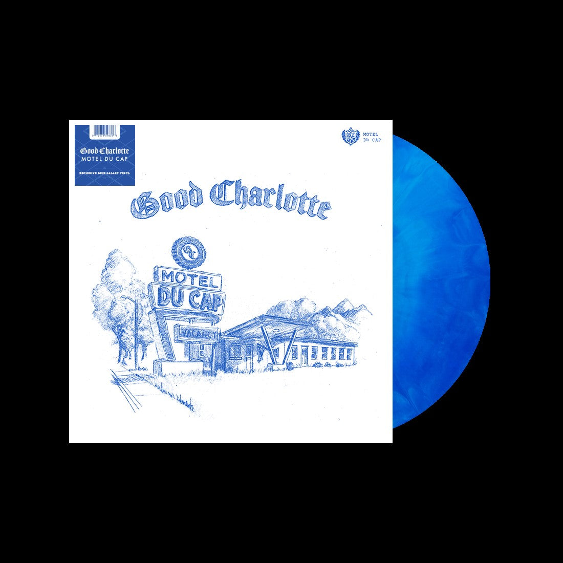 Good Charlotte - Motel Du Cap (Indie Exclusive) (Blue Galaxy Vinyl) | Vinyl