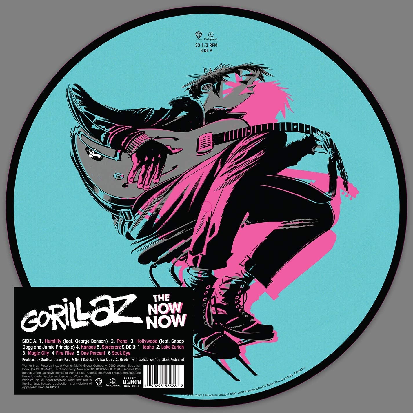Gorillaz - The Now Now (Picture Disc) (Explicit) | Vinyl