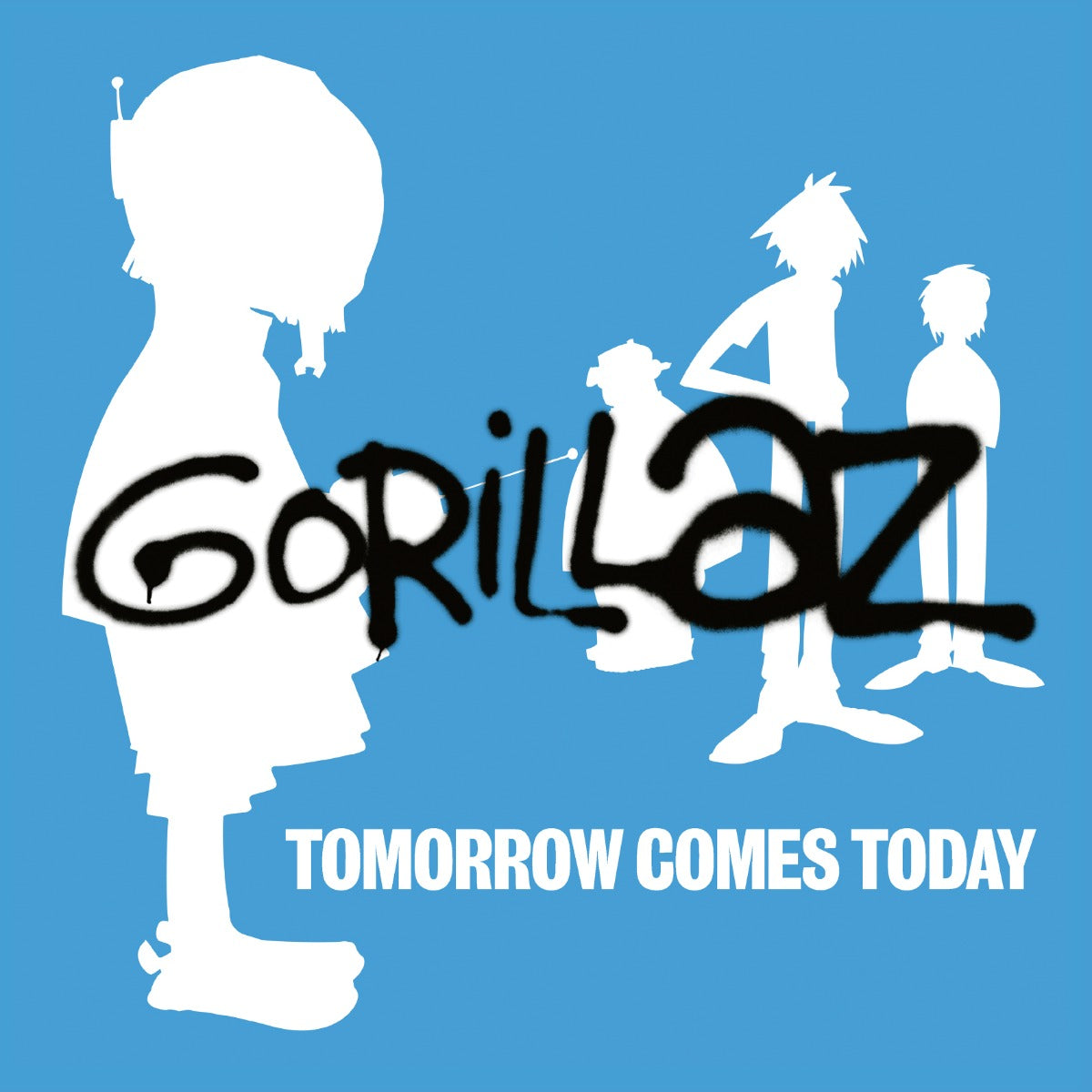 Gorillaz | Tomorrow Comes Today Ep (White/Blue Color-In-Color Vinyl) | Vinyl