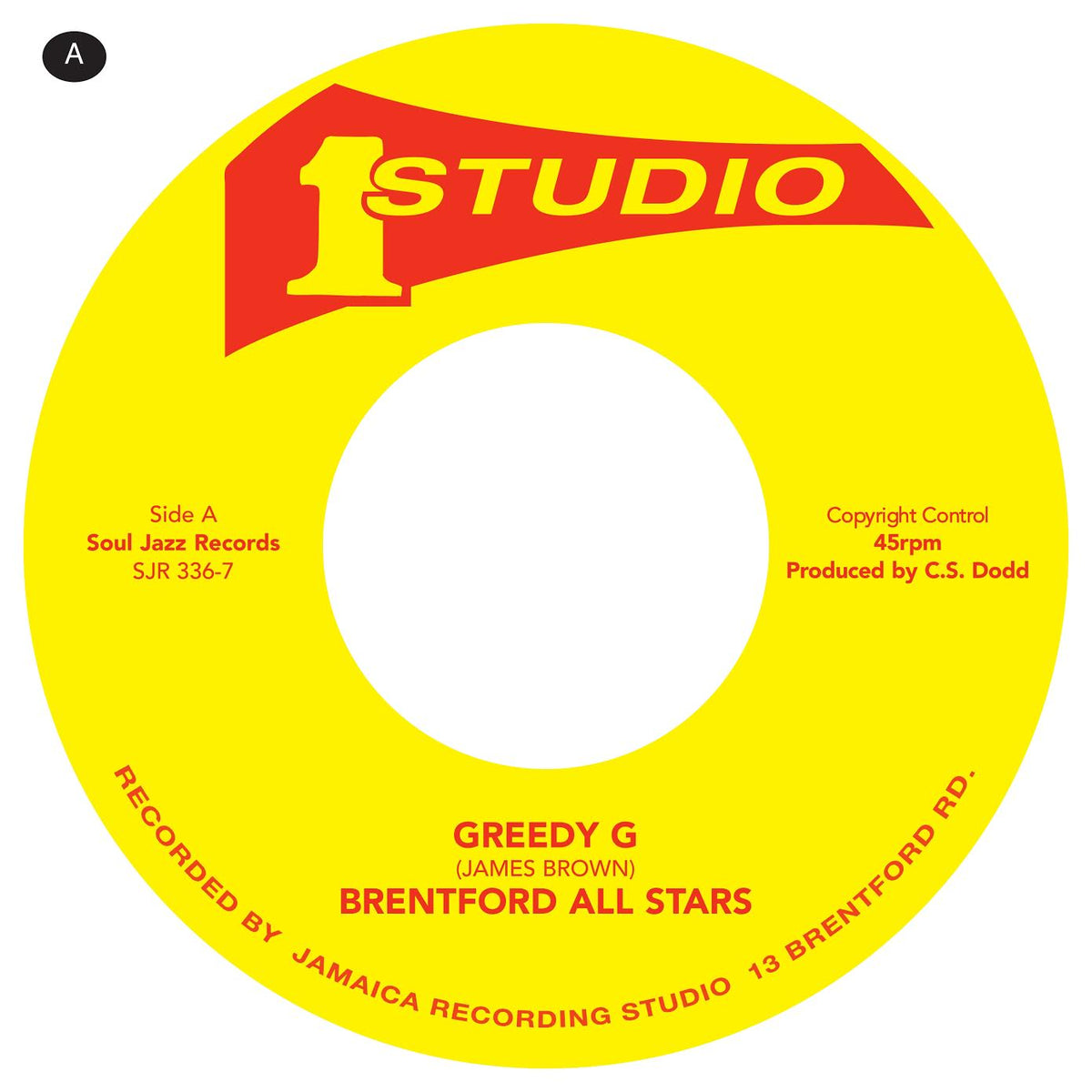 Brentford All Stars / IM & Sound Dimension - Greedy G / Love Jah | Vinyl